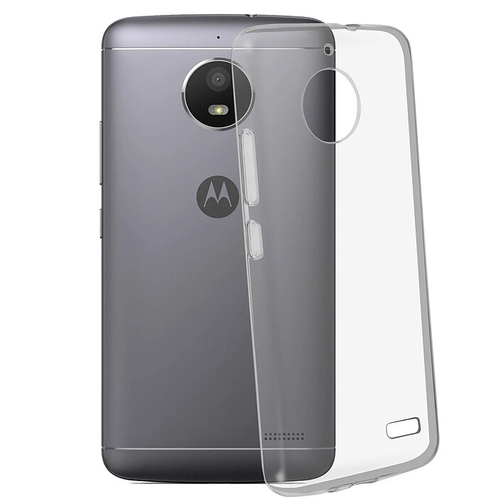 Avizar Coque Motorola Moto E4 Coque souple Silicone Gel coin renforcée