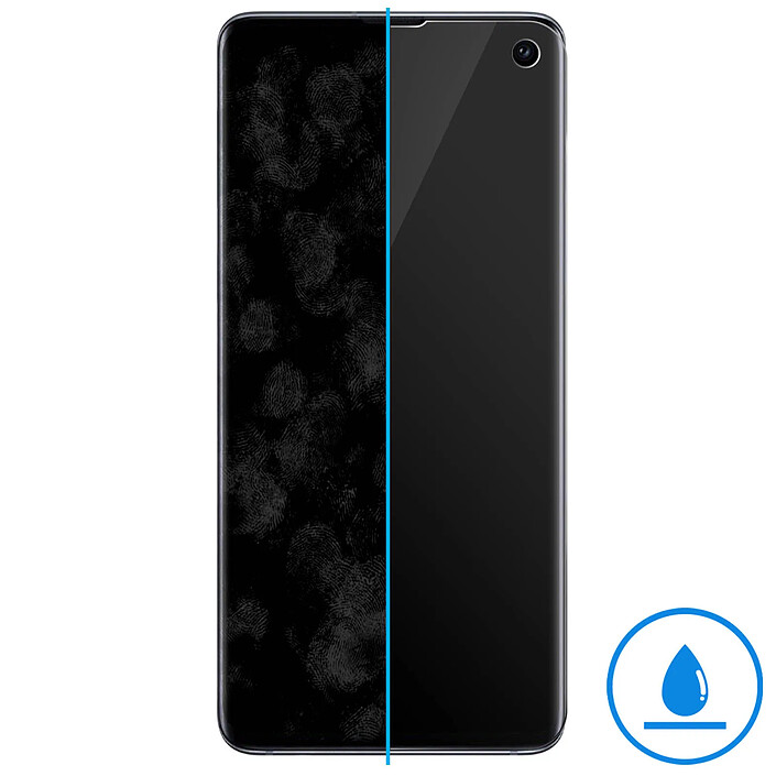 Avizar Film pour Samsung Galaxy S10 Protection Flexible Compatible Lecteur d'empreintes digitales pas cher