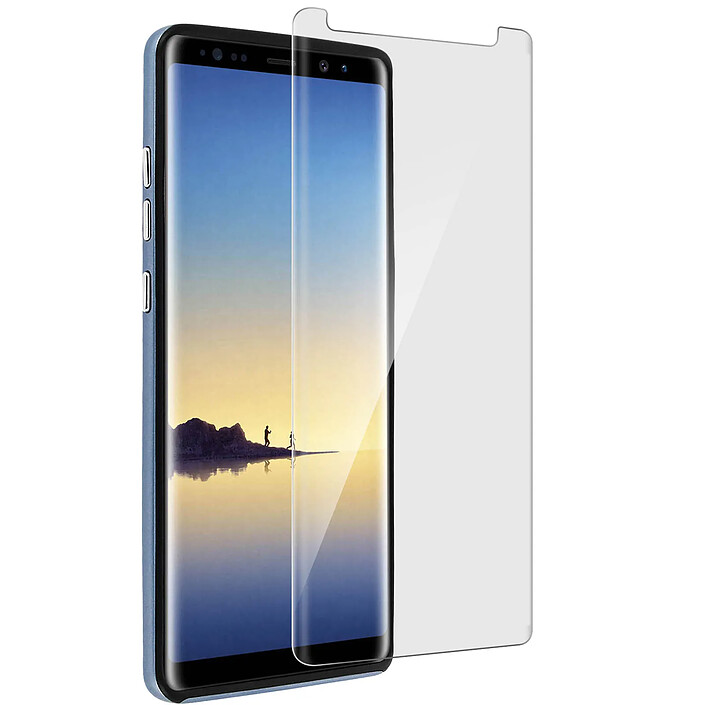 Avizar Film Galaxy Note 8 Protection verre trempé bords incurvés contourss pas cher