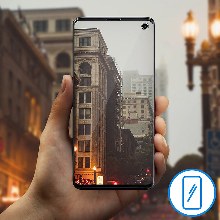 Avis Avizar Film pour Samsung Galaxy S10 Protection Flexible Compatible Lecteur d'empreintes digitales