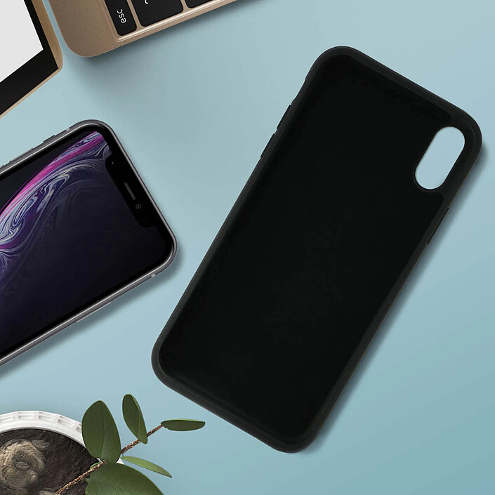 Avis Avizar Coque pour iPhone XR Silicone Semi-rigide Mat Finition Soft Touch