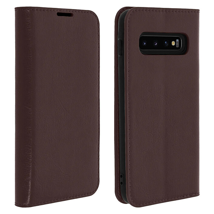 Avizar Étui pour Samsung Galaxy S10 Plus Housse Folio Cuir Support Vidéo