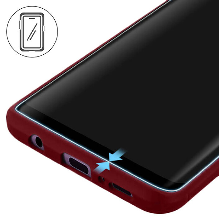 Avis Avizar Film pour Samsung Galaxy S9 Coque pour Friendly Protection Verre Trempé incurvéss