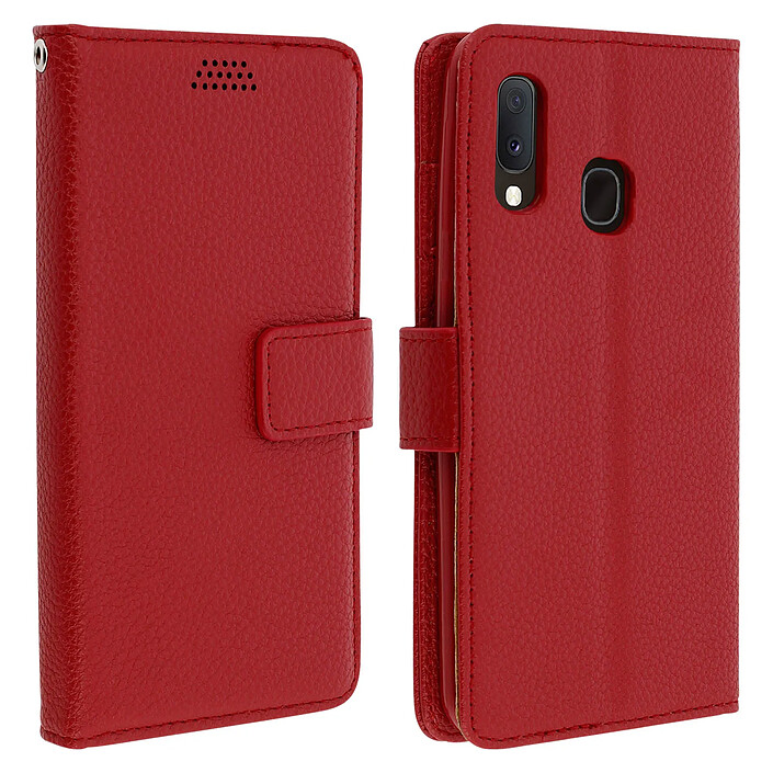 Avizar Housse pour Samsung Galaxy A20e Étui pour Huawei Folio Soft Touch Support Vidéo