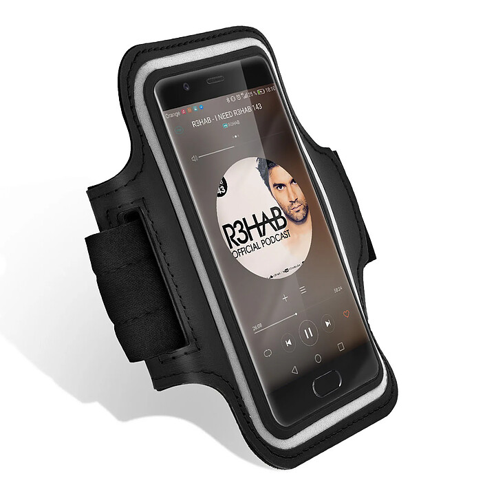 Avizar Brassard Sport pour Smartphone 5.2" Surface tactile Néoprène Lanière Scratch
