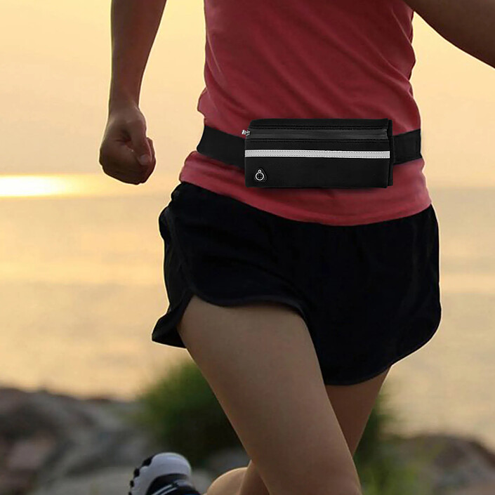 Avis Avizar Banane Sport Smartphone Universel Zippé Élastiqué Ajustable Impérmeable