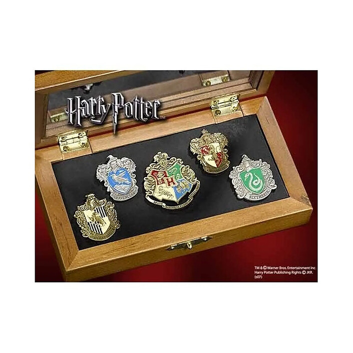 Harry Potter - Collection de pins Maisons de Poudlard