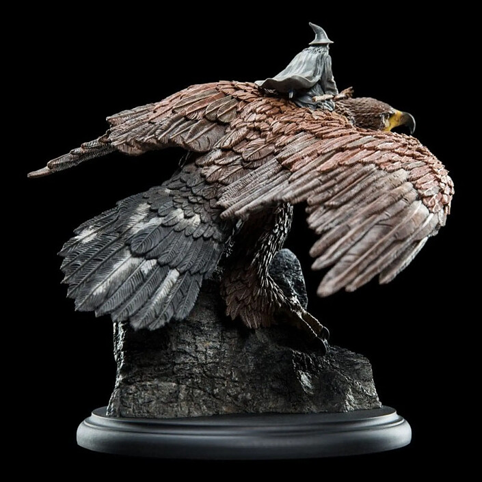 Acheter Le Seigneur des Anneaux - Statuette Gandalf on Gwaihir 15 cm