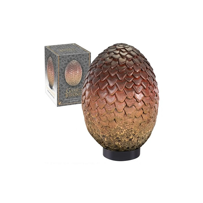 Game of Thrones - Réplique Oeuf de dragon Drogon 20 cm
