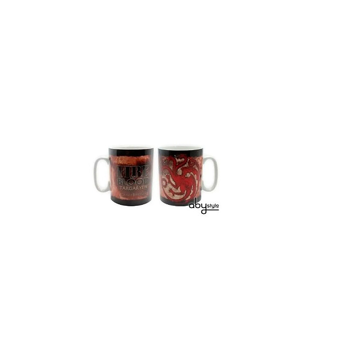 GAME OF THRONES - Mug - 460 ml - Targaryen - porcl. avec boîte