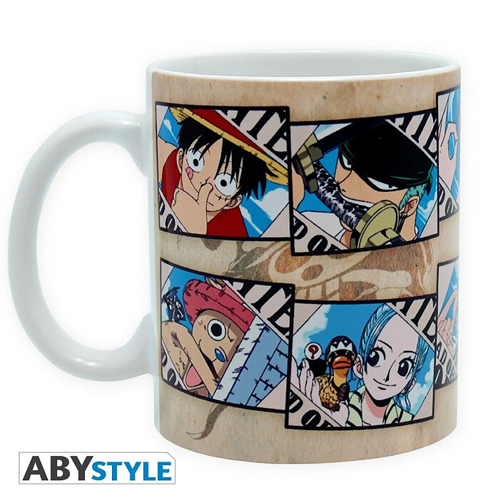 ONE PIECE - Mug - 320 ml - Portraits - subli - avec boîte