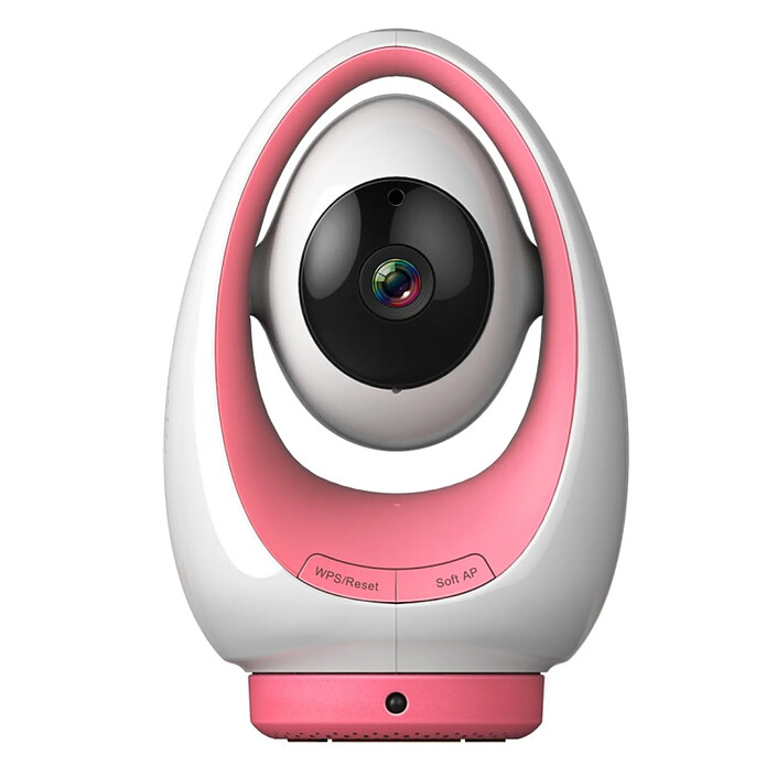Foscam FosBaby P1 - Camera IP 720P pour chambre d'enfant - rose
