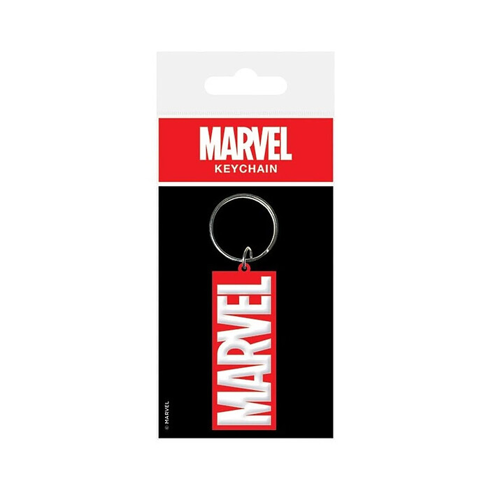 Marvel Comics - Porte-clés caoutchouc Logo Marvel 6 cm