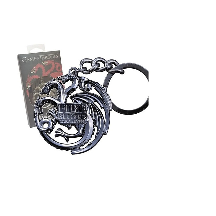 Le Trône de fer - Porte-clés métal Targaryen Sigil