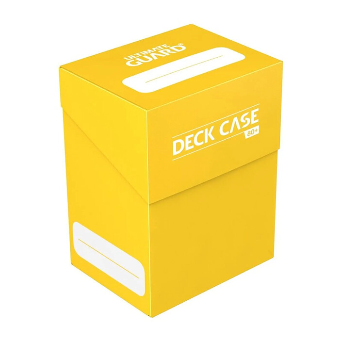 Ultimate Guard - Boite pour cartes Deck Case 80+ taille standard Jaune