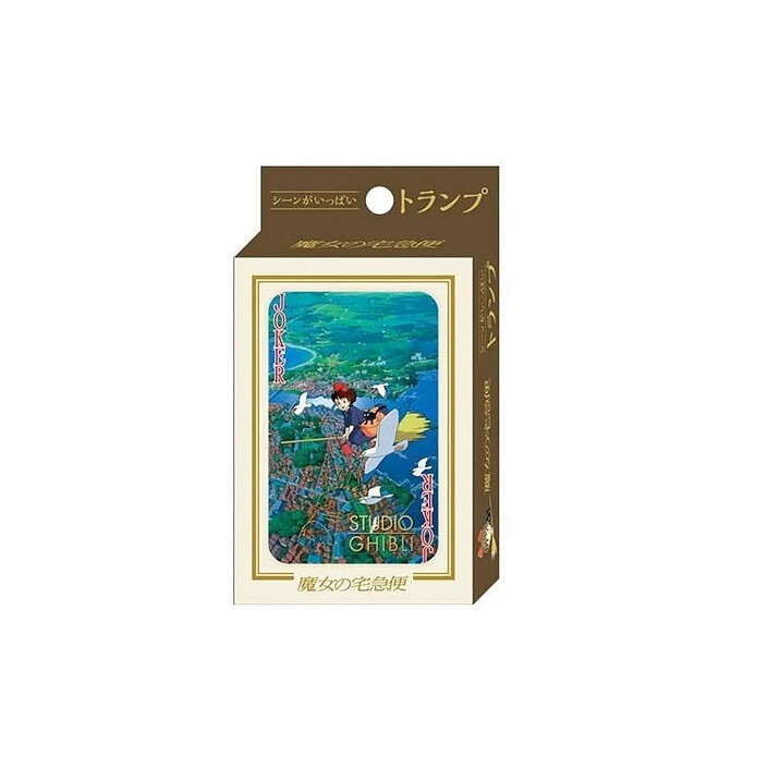 Studio Ghibli - Kiki la petite sorcière jeu de cartes Ã  jouer