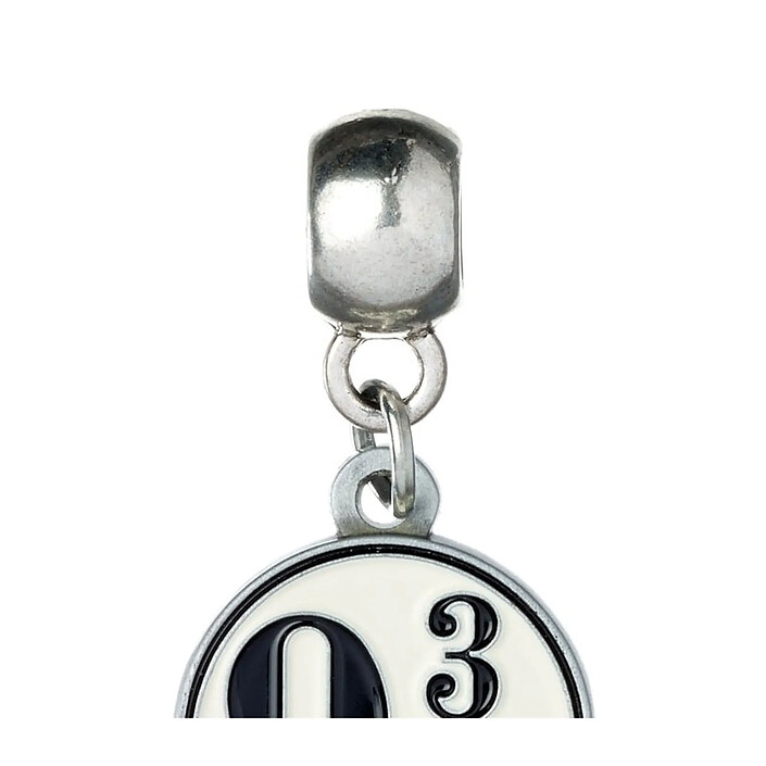 Harry Potter - Breloque plaqué argent Platform 9 3/4