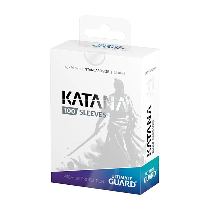 Avis Ultimate Guard - Pack 100 pochettes Katana Sleeves taille standard Transparent