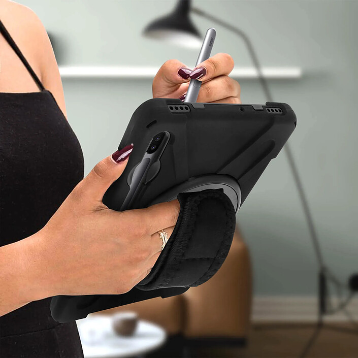 Avis Avizar Coque pour Samsung Galaxy Tab S6 10.5 Hybride Poignée Rotative Béquille Support