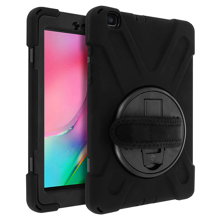 Avizar Coque pour Samsung Galaxy Tab A 8.0 2019 Hybride Poignée Rotative Béquille Support