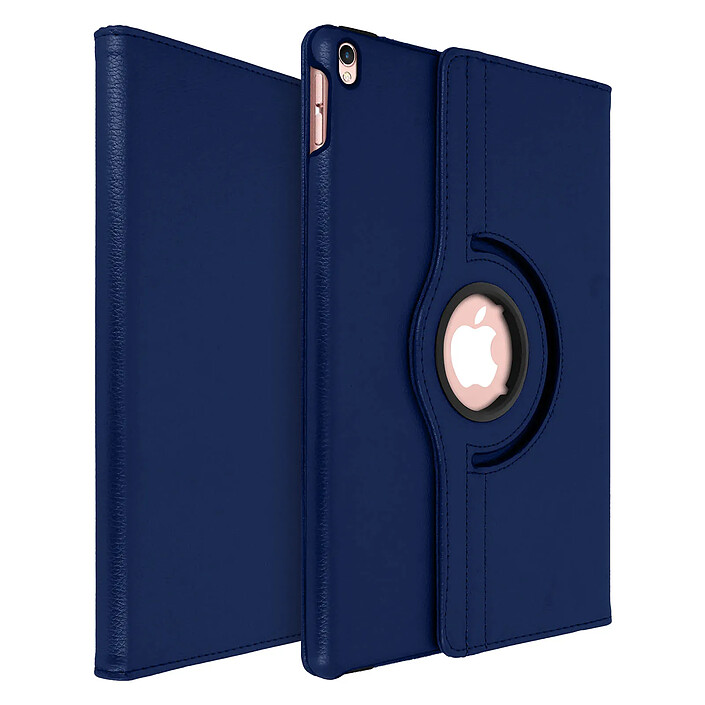 Avizar Étui pour Apple iPad Air 3 2019 / Pro 10.5 Intégrale Support Rotatif 360° Bleu nuit