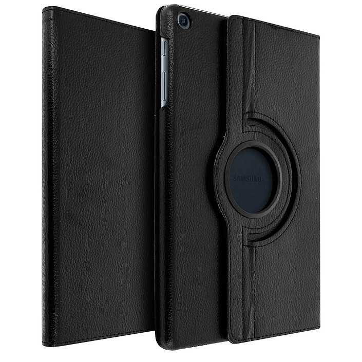 Avizar Housse pour Samsung Galaxy Tab A 10.1 2019 Étui Ajustable Support Orientable 360° Noir