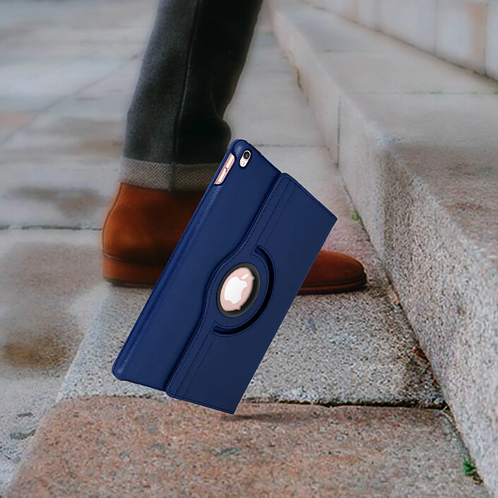 Acheter Avizar Étui pour Apple iPad Air 3 2019 / Pro 10.5 Intégrale Support Rotatif 360° Bleu nuit
