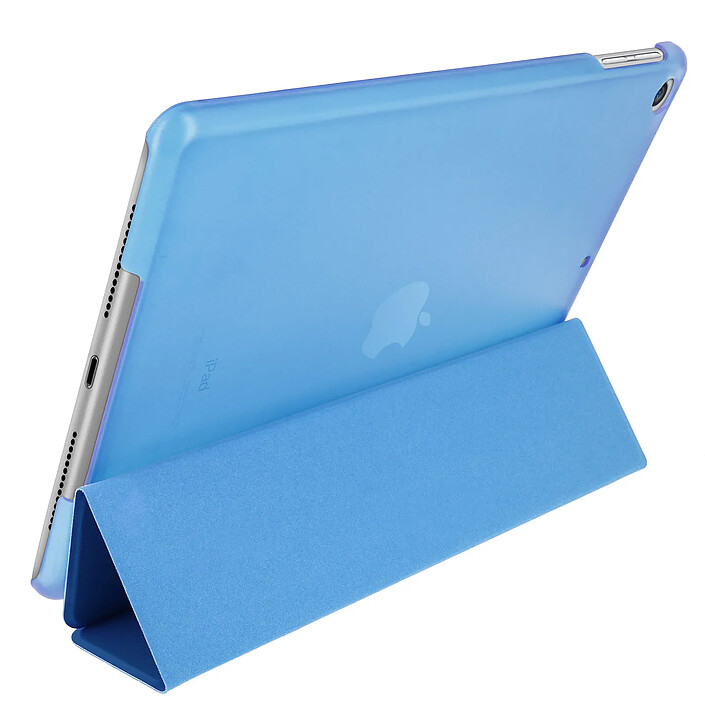 Avizar Housse pour iPad 5 / 6 / Air Étui Clapet Folio Support Video Bleu pas cher