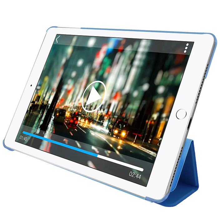 Acheter Avizar Housse pour iPad 5 / 6 / Air Étui Clapet Folio Support Video Bleu