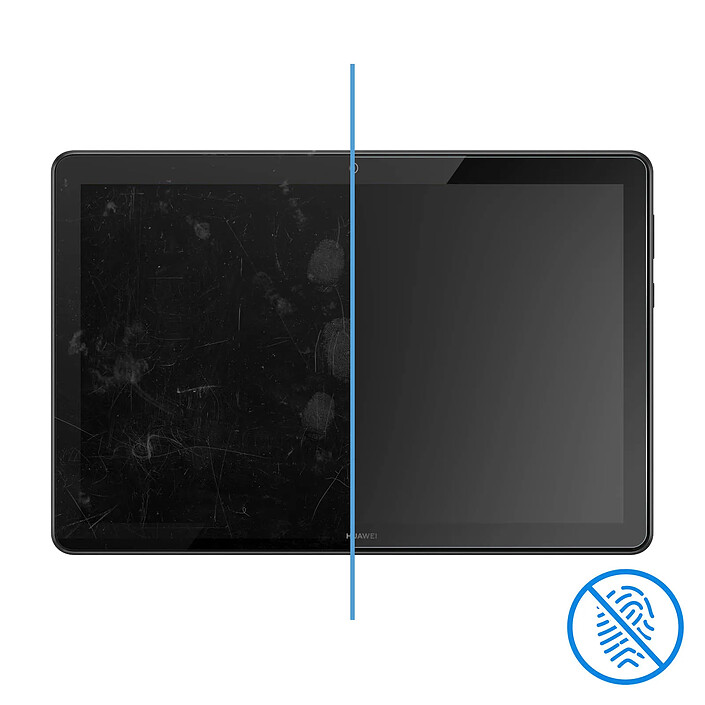 Avizar Protection d'Écran pour Huawei MediaPad T5 10" en Verre Trempé 9H pas cher