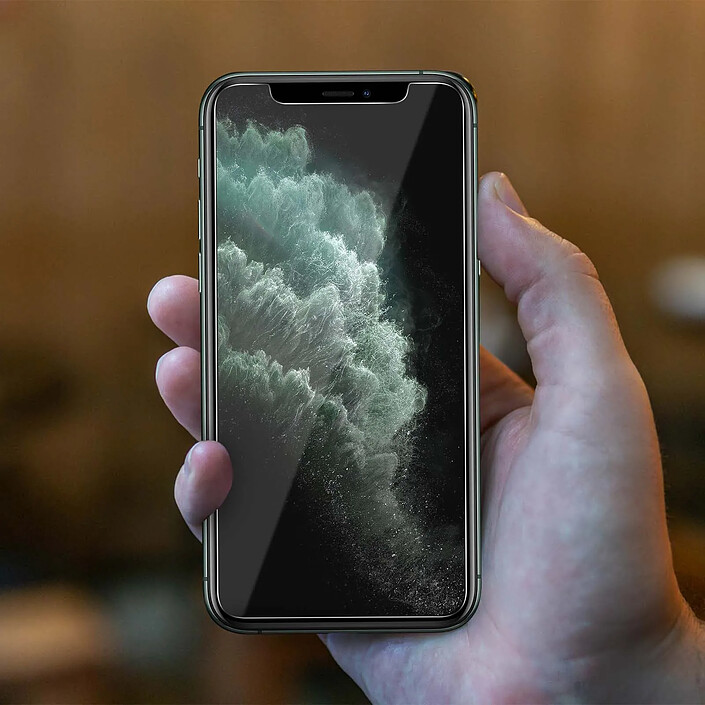 Film Apple iPhone 11 Pro Verre Trempé Ultra fin Anti traces Transparent pas cher