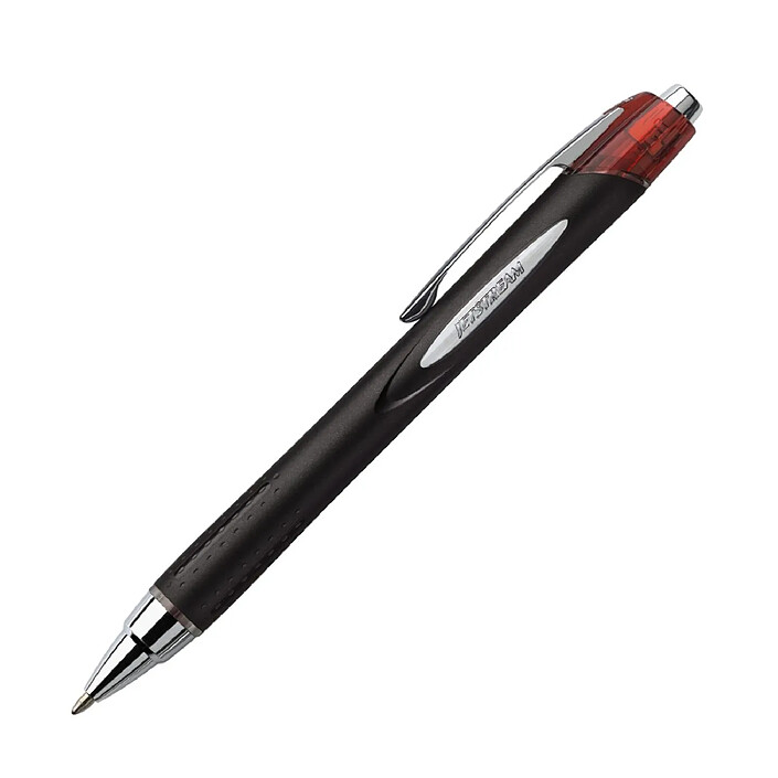 UNI-BALL Roller encre Jetstream SXN210 rétractable grip pointe moyenne 1mm rouge