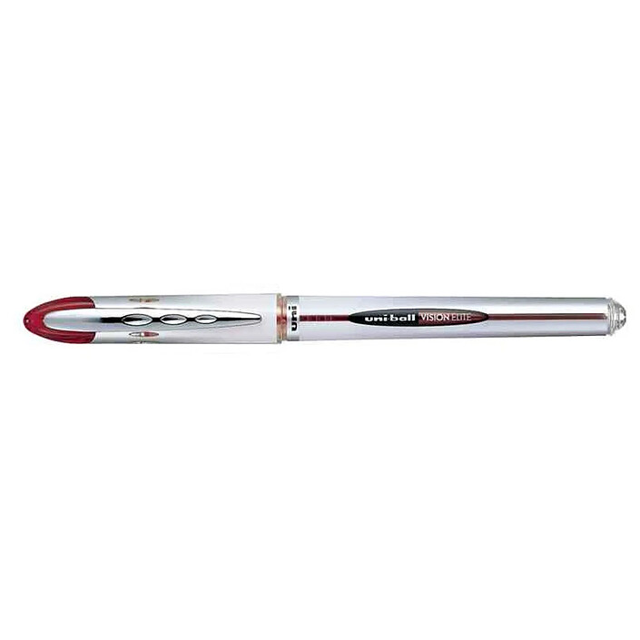 UNI-BALL Roller encre liquide Vision Elite UB200 pointe moyenne 0,8mm rouge