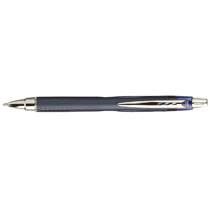 UNI-BALL Roller encre Jetstream SXN217 rétractable grip pointe fine 0,7mm bleu