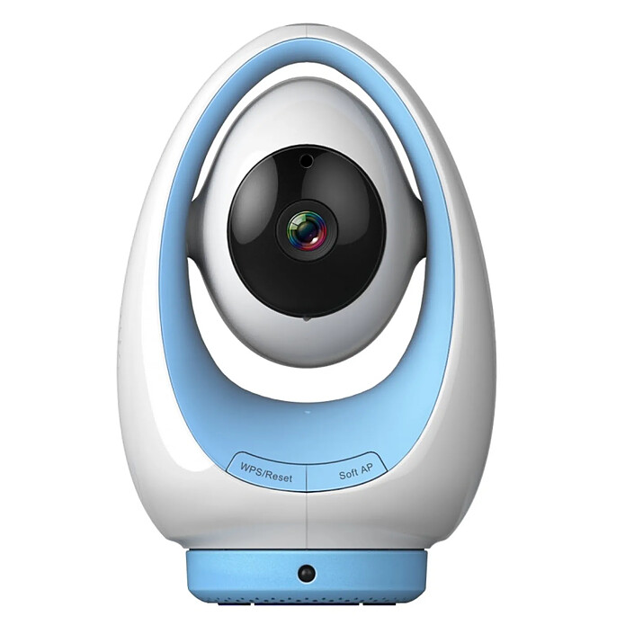 Foscam FosBaby P1 - Camera IP 720P pour chambre d'enfant - bleu