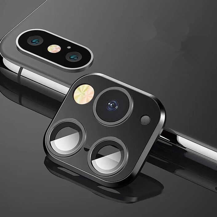 Avis Avizar Faux Appareil Photo pour iPhone 11 Pro Autocollant Protège Caméra en Verre