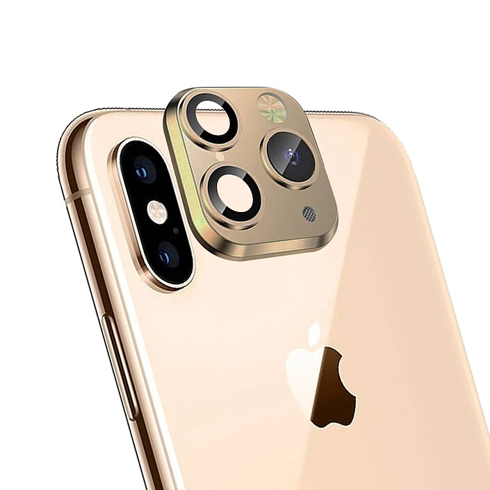 Avizar Faux Appareil Photo pour iPhone 11 Pro Autocollant Protège Caméra en Verre