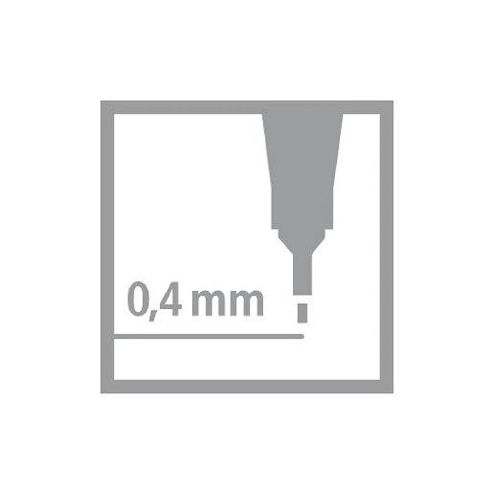 Avis Stabilo Stylo feutre POINT 88 pointe fine 0,4 mm rouge