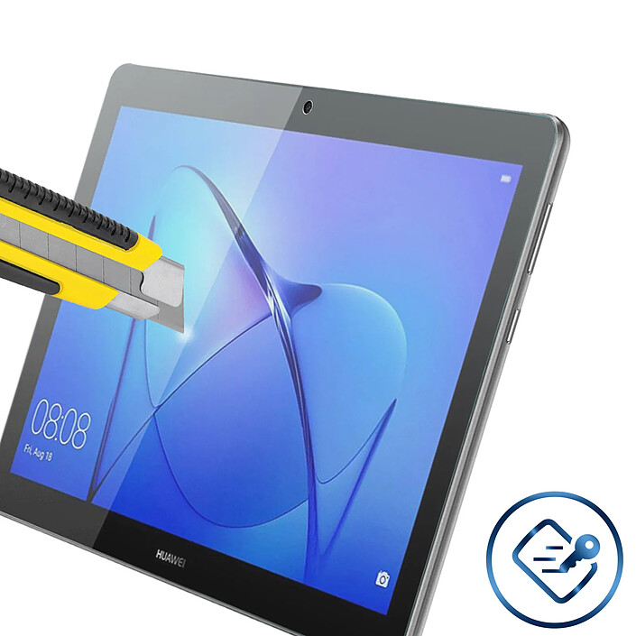 Avis Avizar Film Huawei MediaPad T3 10'' Verre Trempé 9H Biseautés Anti traces Transparent