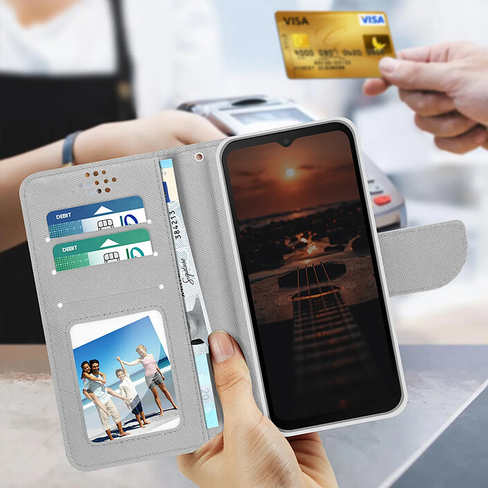 Acheter Avizar Étui Portefeuille pour Smartphone Universel XXL Série Fancy Style