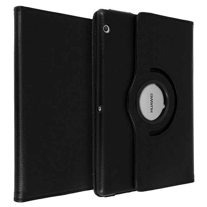 Avizar Étui Huawei MediaPad T3 10'' Protection Intégrale Support Rotatif 360° noir
