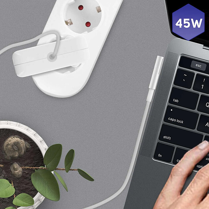 Avizar Chargeur Secteur pour MacBook Air 1ère génération MagSafe 45W Magnétique pas cher