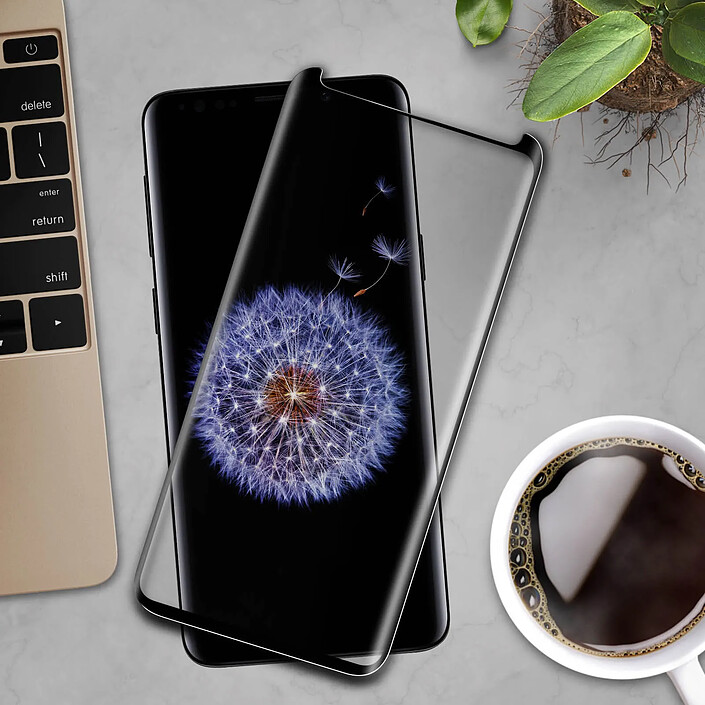 Avizar Film Galaxy S8 / S9 Verre Trempé Incurvé pas cher