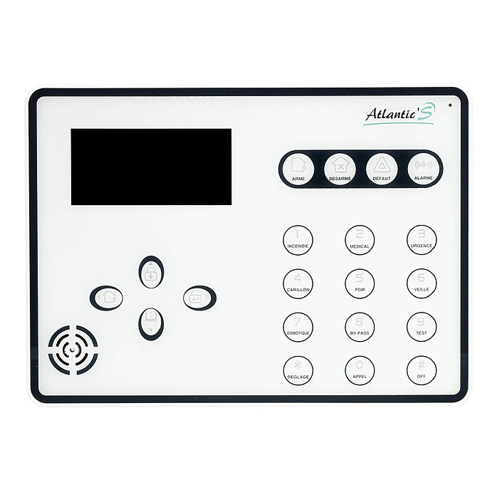 Avis Atlantic'S - ATEOS - Alarme de maison sans fil GSM Kit 3
