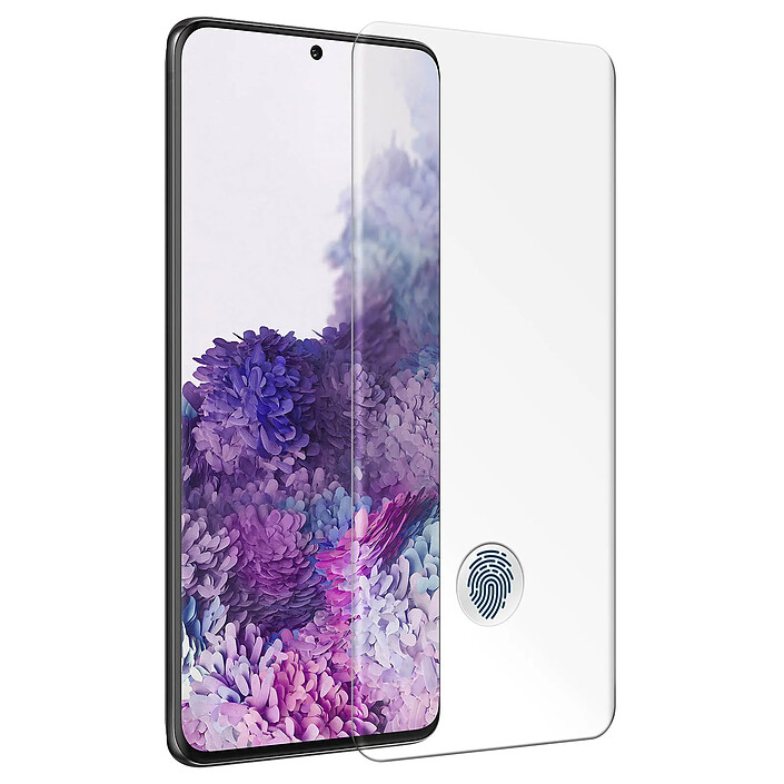 Avizar Film Galaxy S20 Ultra Verre Trempé 9H Antichocs Bords incurvés Transparent