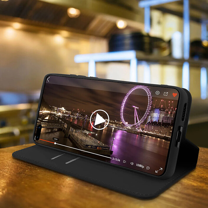 Acheter Avizar Housse Huawei P40 Pro Étui Folio Portefeuille Fonction Support noir