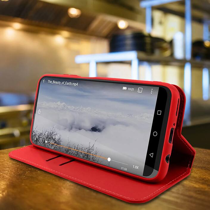 Acheter Avizar Housse pour Huawei P40 Lite Étui Folio Portefeuille Fonction Support