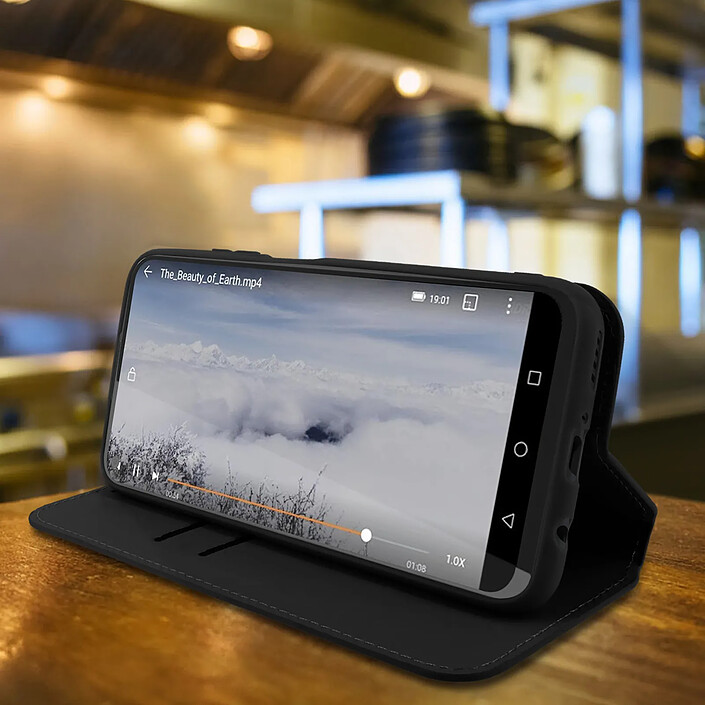Acheter Avizar Etui Portefeuille pour Huawei P40 Lite Clapet Magnétique avec Support