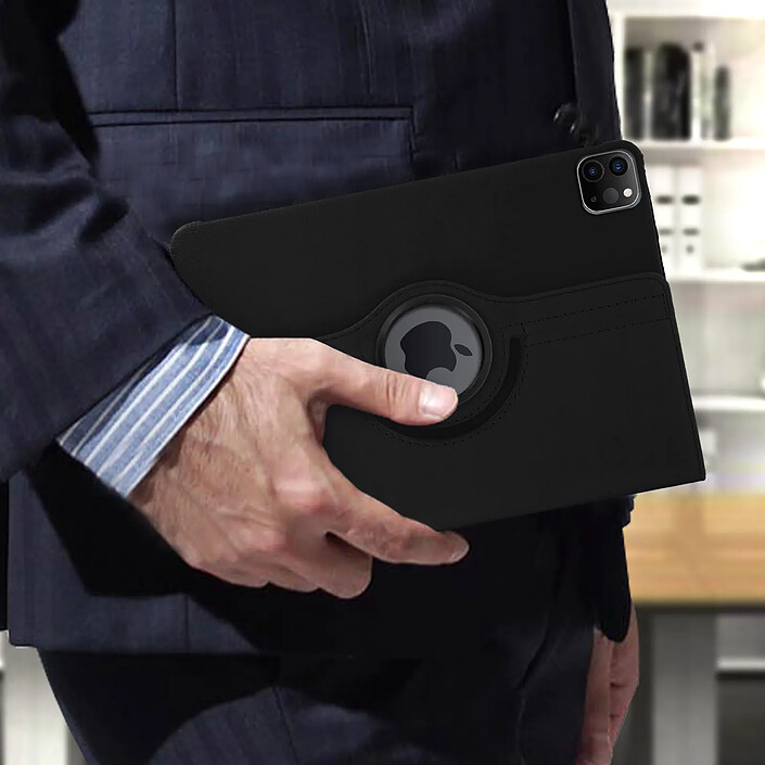 Avis Avizar Étui Intégrale pour iPad 11 Pro 2020 avec Support Orientation 360° Noir