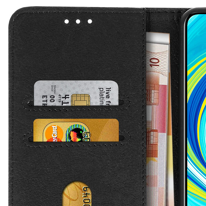 Avizar Étui Folio pour Redmi Note 9S / Note 9 Pro / Note 9 Pro Max Série Chesterfield pas cher